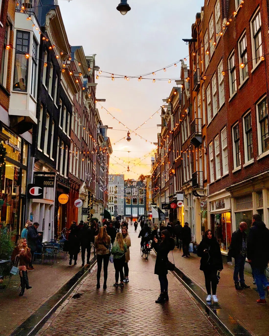 De Negen Straatjes(9つの小道)、アムステルダム