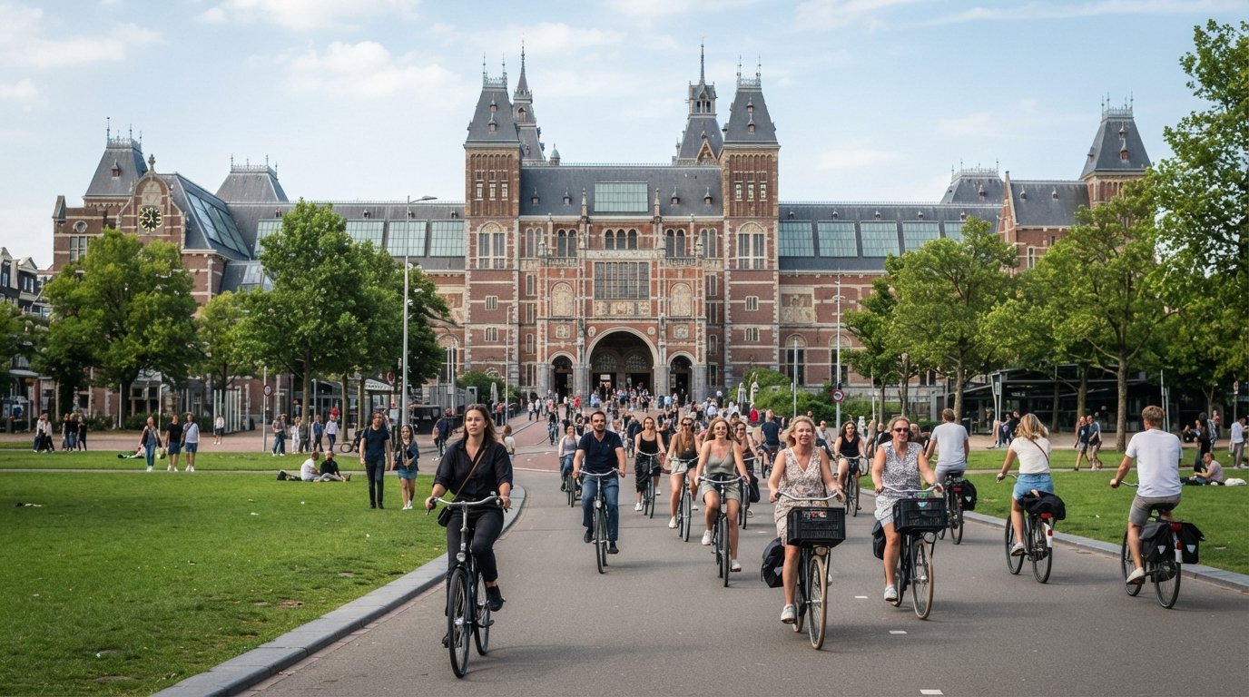 Museumplein, Amsterdam: the city’s grandest lawn of art and calm