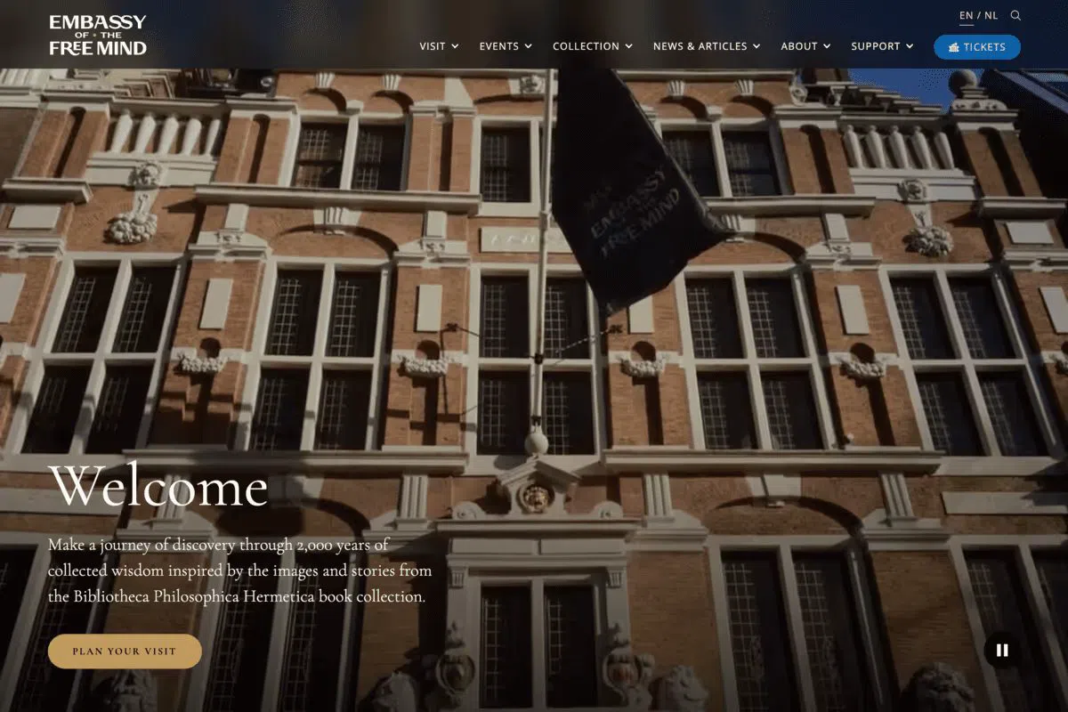 Embassy of the Free Mind (Bibliotheca Philosophica Hermetica / Ritman Library), Amsterdam